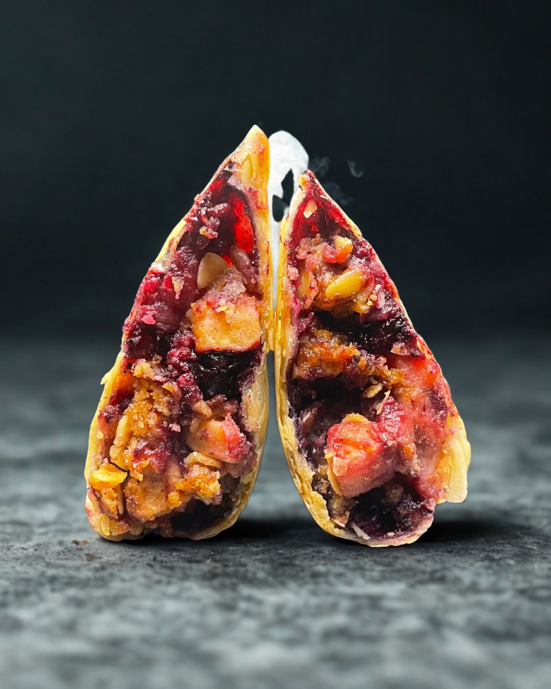 Apple & Blueberry Crumble